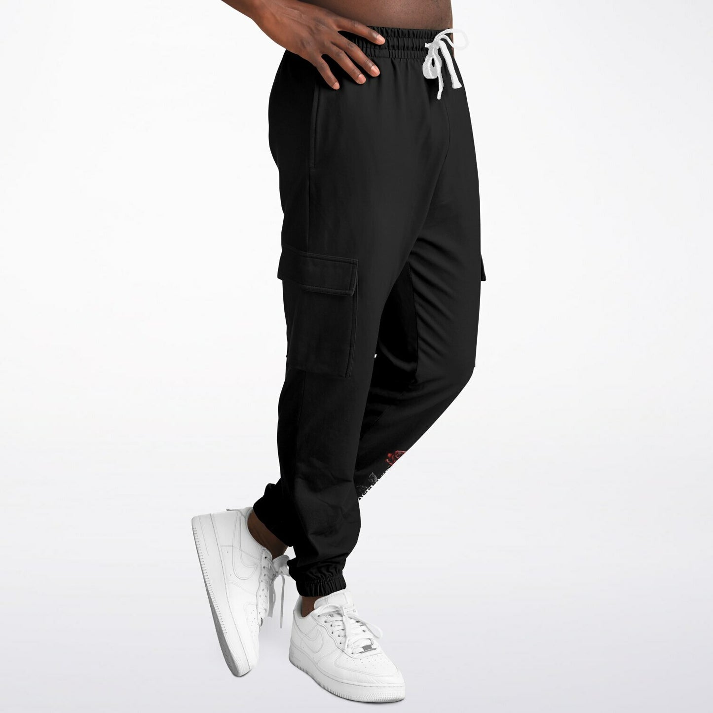 LostLoud / Rose Athletic Cargo Sweatpants - AOP