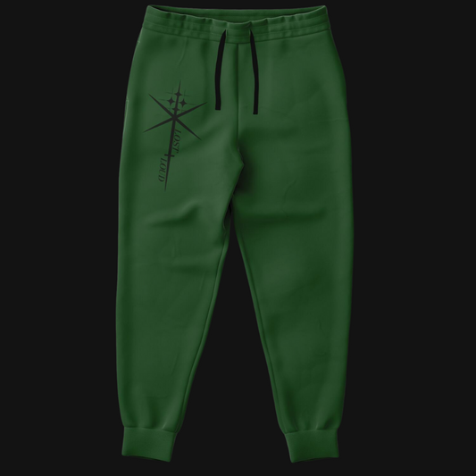 Military Green Star Joggers – AOP