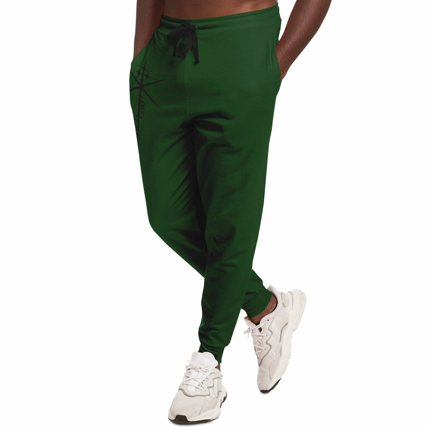 Military Green Star Joggers – AOP