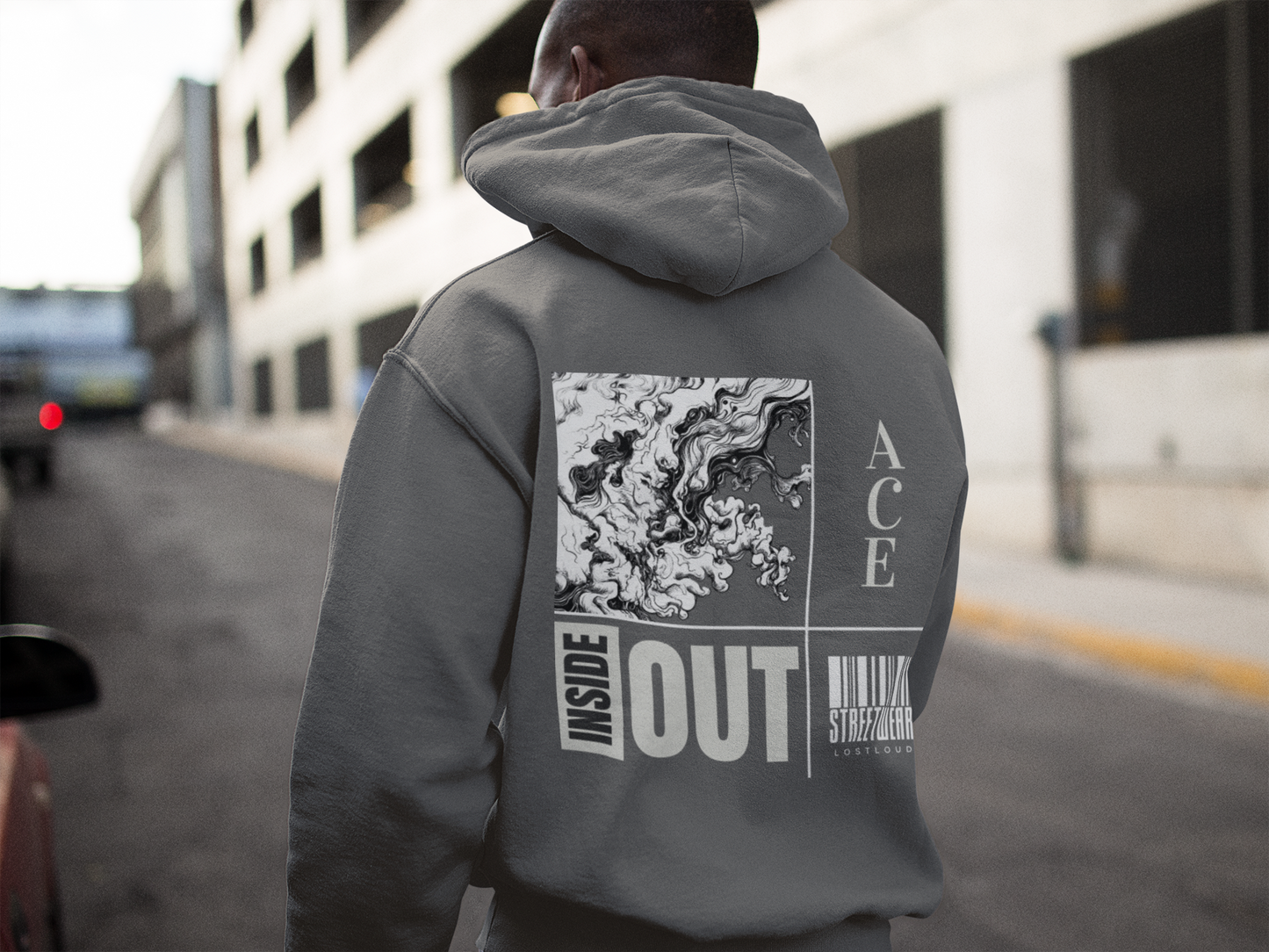 INSIDE OUT STREETWEAR – ACE HOODIE