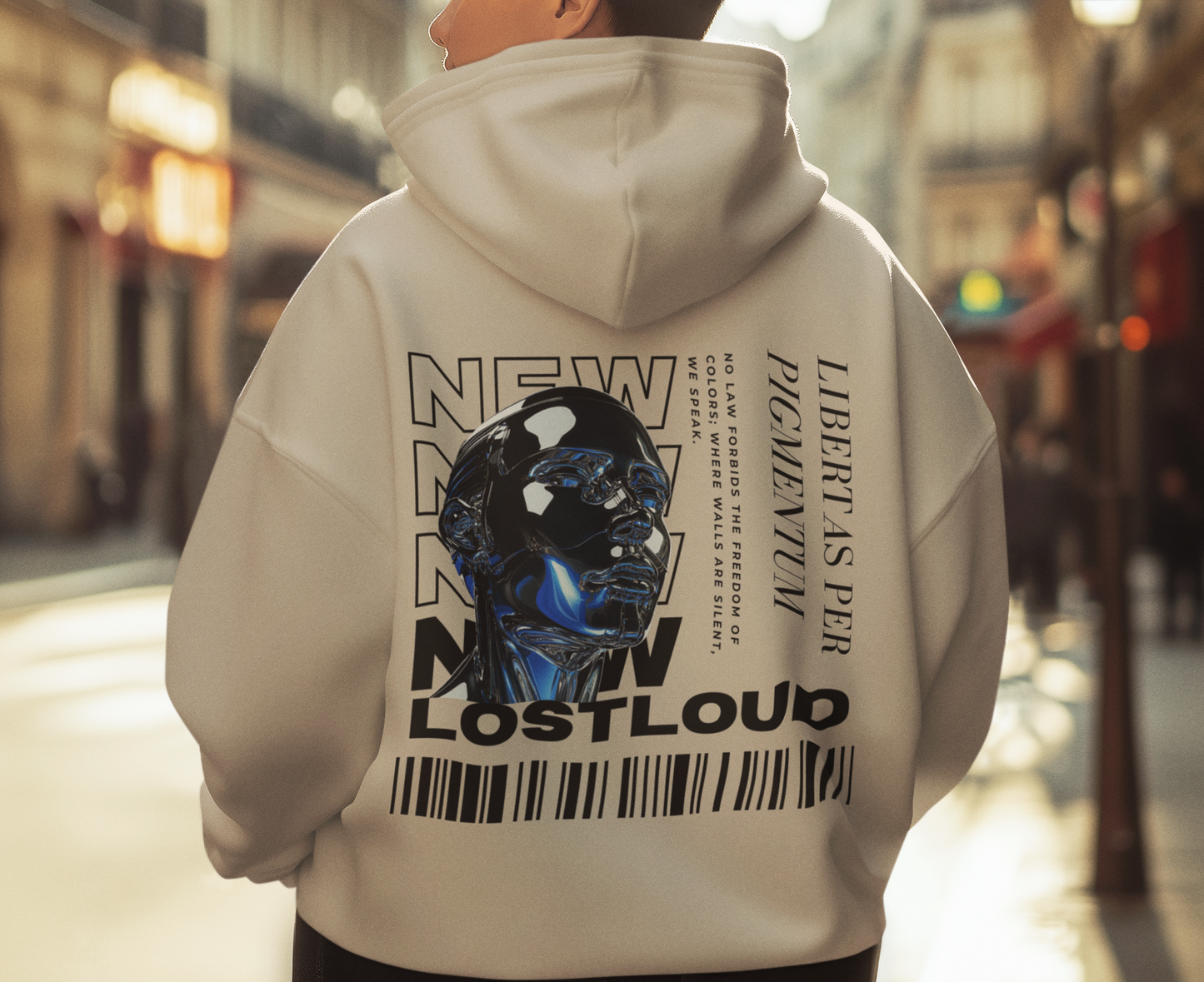 Street Art Futuristic Hoodie