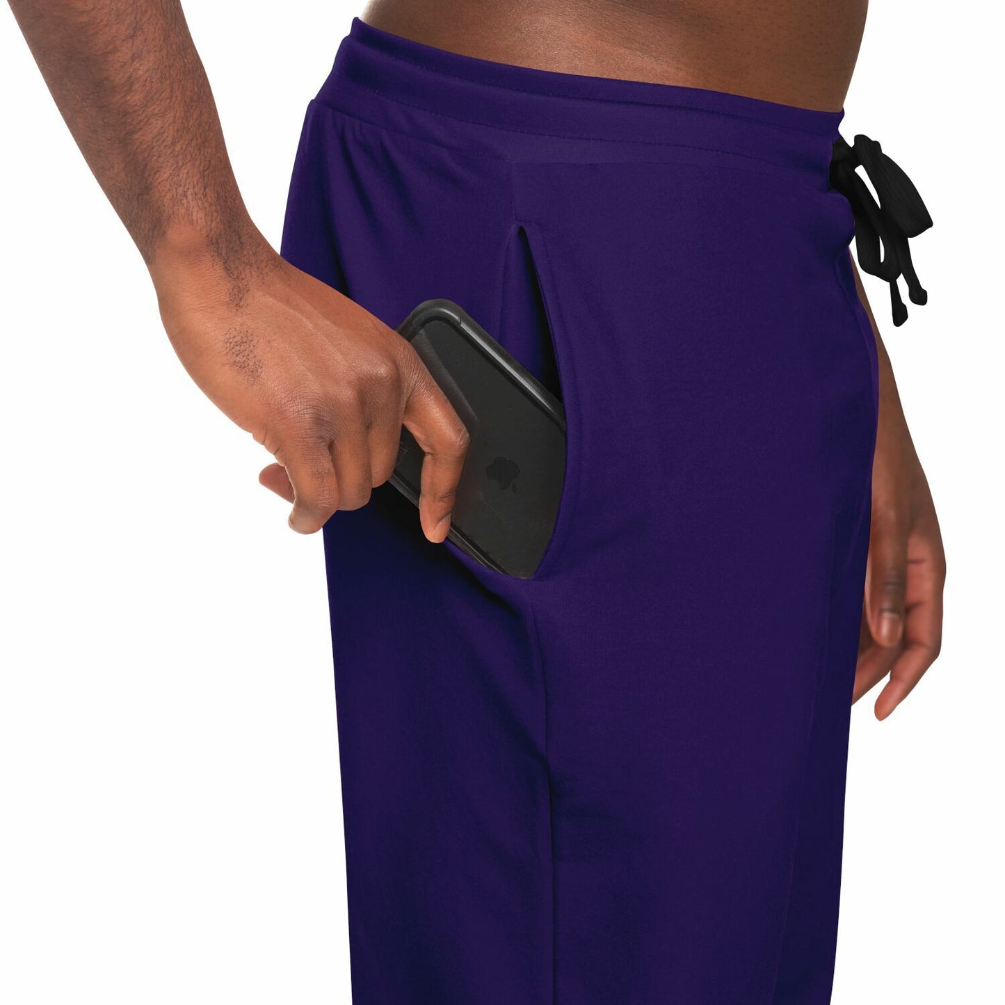 Dark Purple Street Hustle Jogger